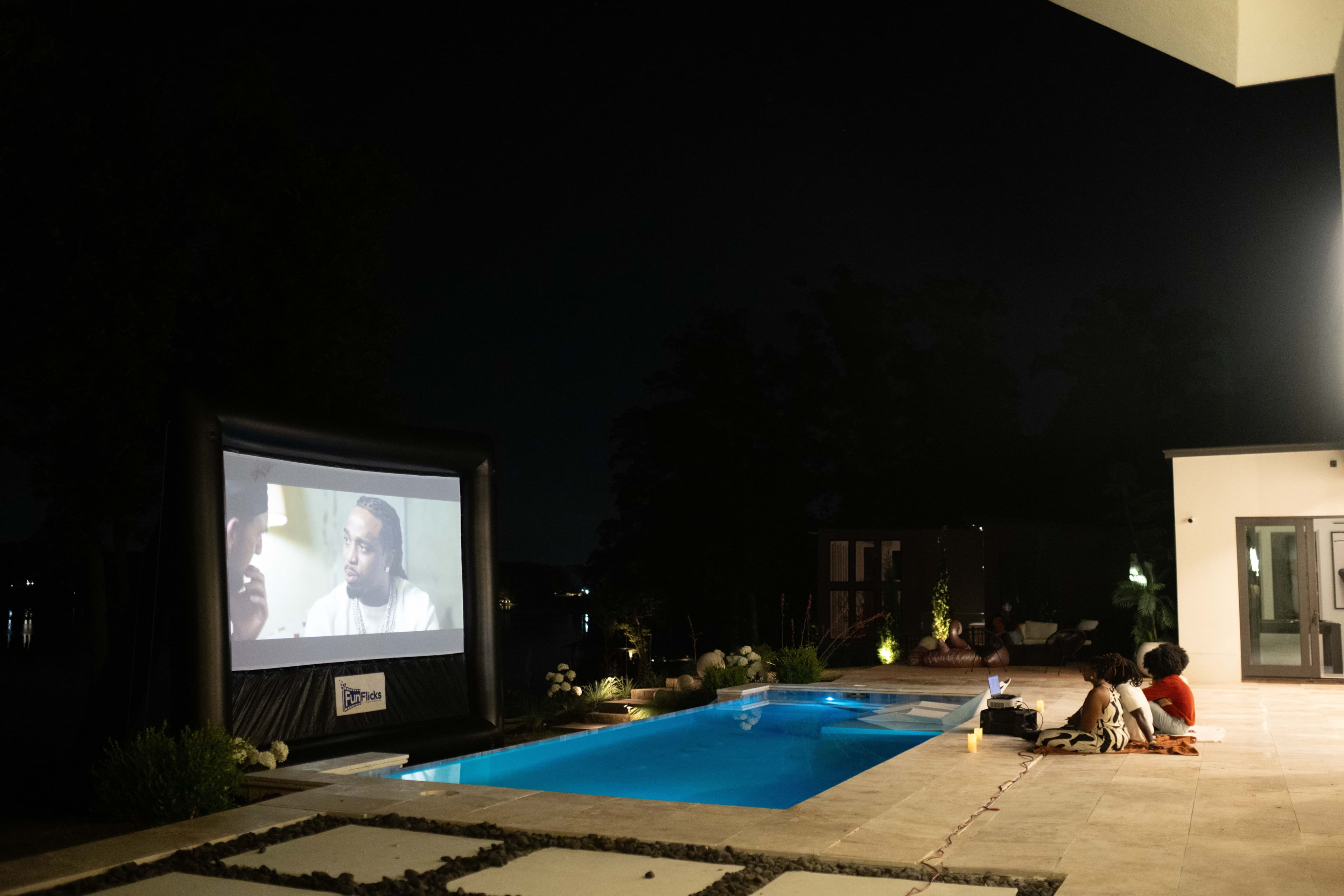 Poolside Evenings